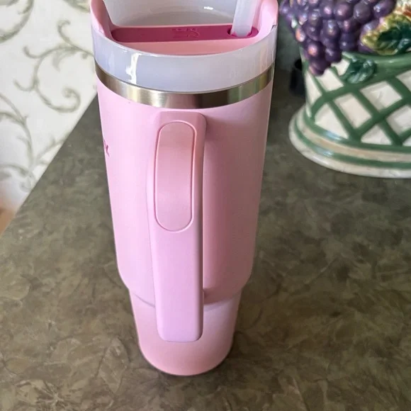 Stanley Pink Insulated Travel Mug - Picture 4 of 5